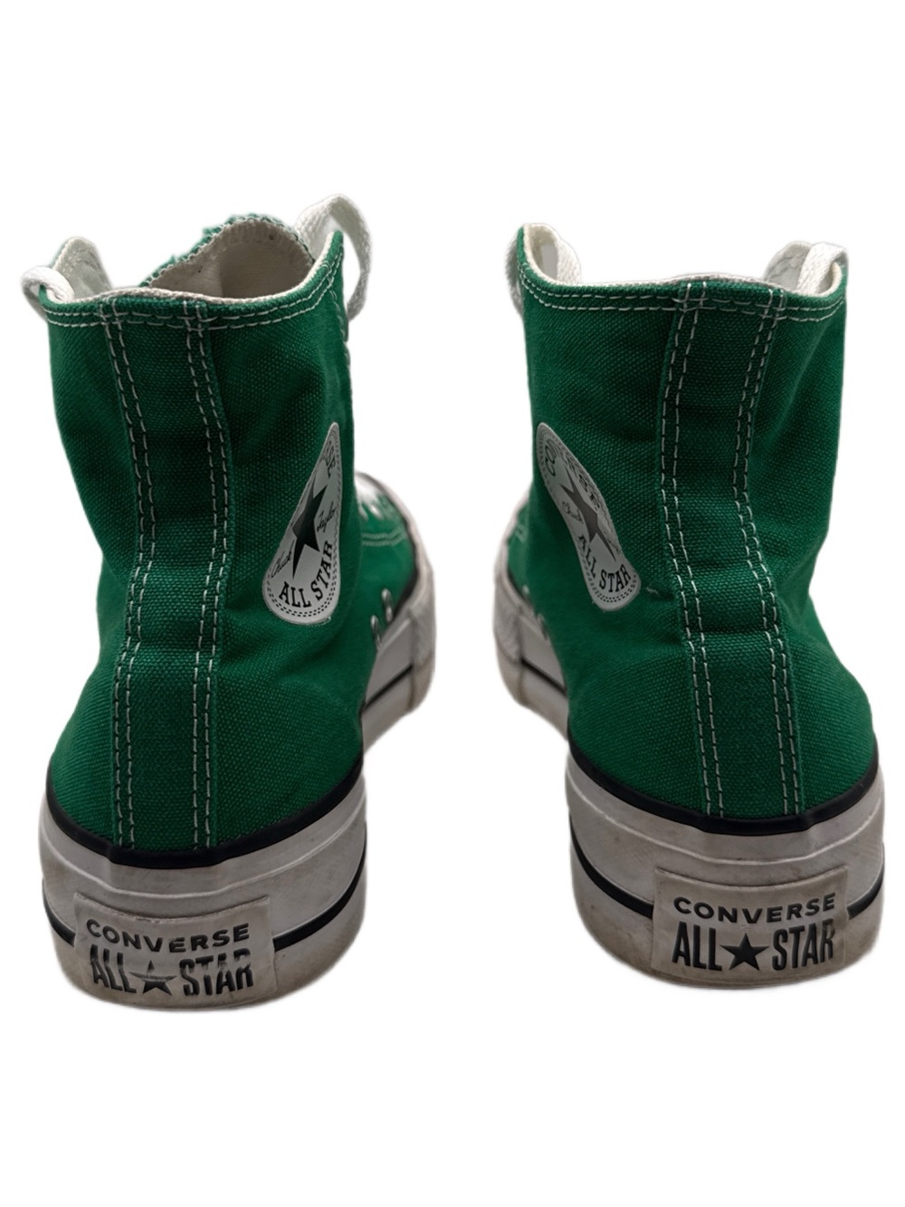Converse Chuck Taylor All Star High Top Green Sneakers Women 6.5 Men 4.5 - Picture 8 of 13